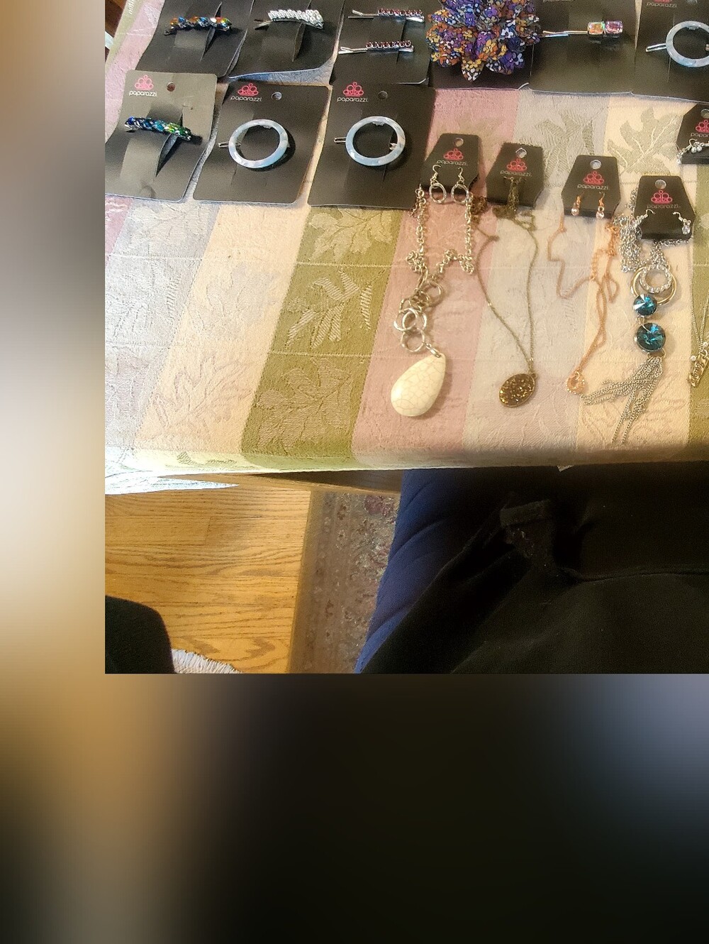 Paparazzi Lot Of 16 - 7 Necklace & Earring Sets & 9 Hair Clips NWT Listing 8